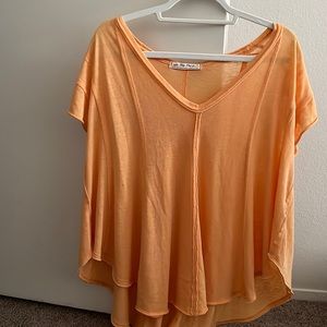 Free People Clementine color shirt size XS